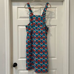 Lucy & Yak Corduroy Freyja Pinafore Dress Size Small